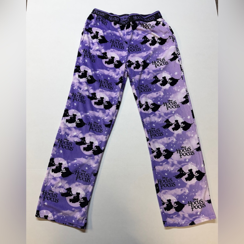 Disney Hocus‎ Pocus Plush Women’s Small Purple Sleep Pajama Pants